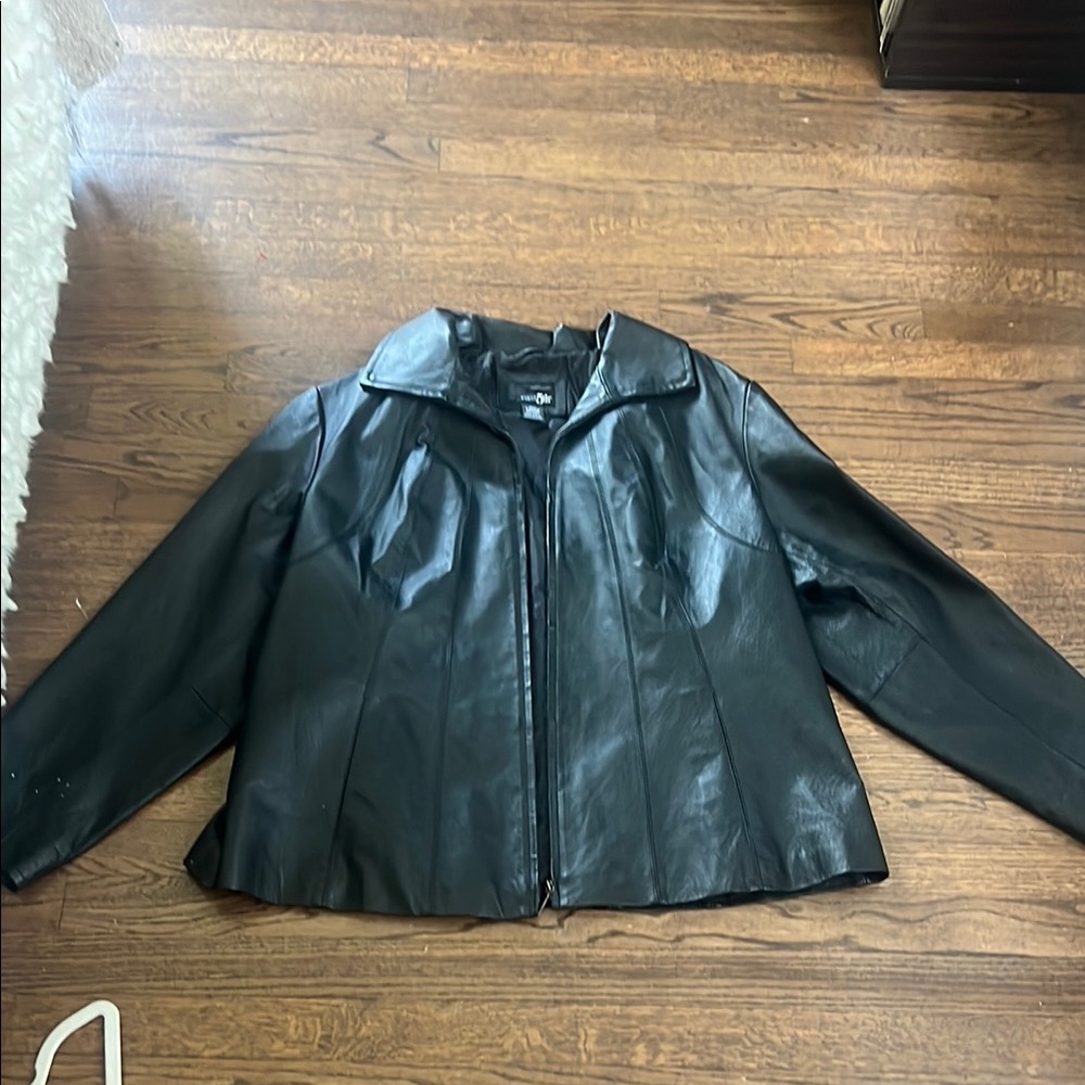 East 5th 2x Black Genuine Leather Jacket. Selling cheap